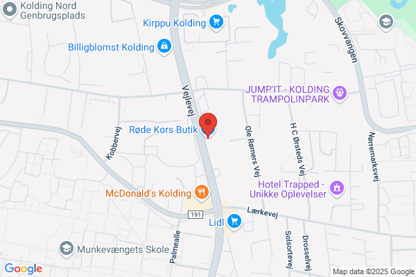 Dansk Røde Kors Genbrugsbutik