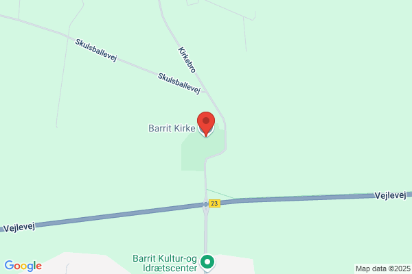 Barrit og Vrigsted Sogne