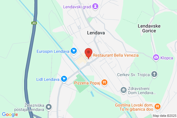 Bella Venezia, Restaurant