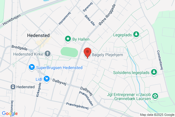 Bøgely Plejecenter/område Hedensted
