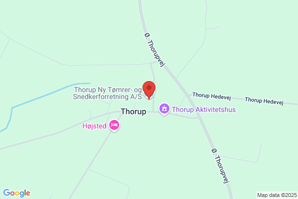 Thorup ny Tømrer- og Snedkerforretning ApS