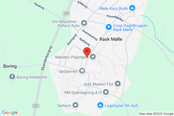 Håndkøbsudsalget i Rask Mølle