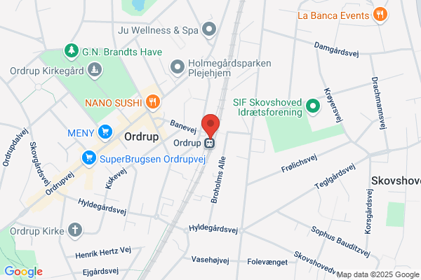 DSB, Ordrup Station