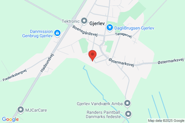 Gjerlevcentret - område syd