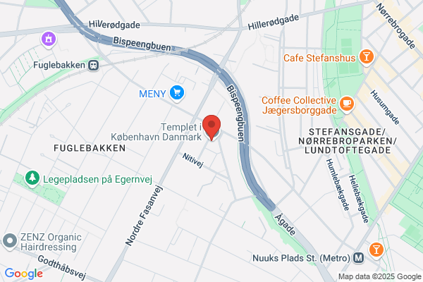 Templet i København i Danmark