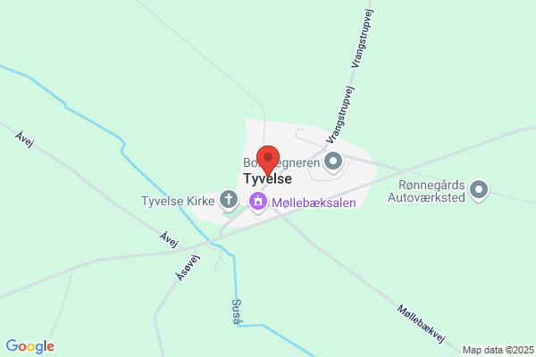 Tyvelse/Sandby/Vrangstrup og Næsby sogne