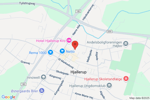 Brugsen Hjallerup, DB