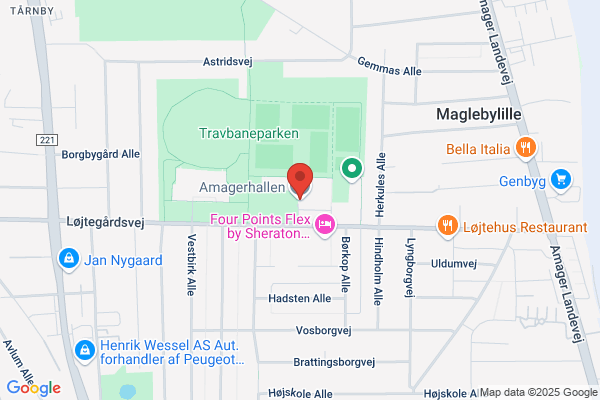 Amager Hallen og Travbanehallen