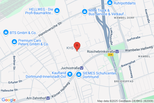 KHS, Ejendomsadministration