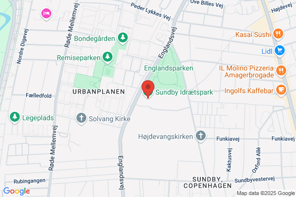 Region Sundby Københavns Idrætsanlæg