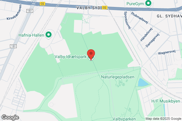 Valby Idrætspark Divisionskampe