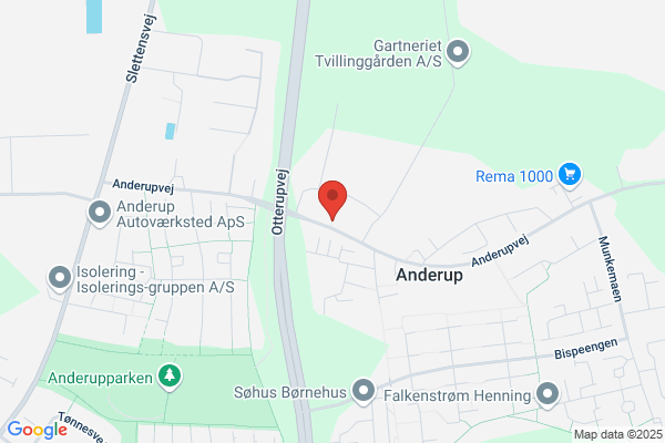 Anderuplund ApS, Gartneriet
