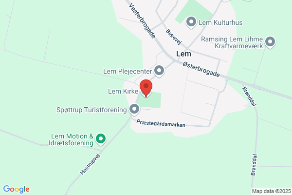 Lem, Vejby og Håsum Sogne