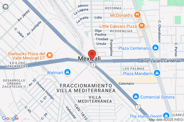 Mexicali, Restaurant