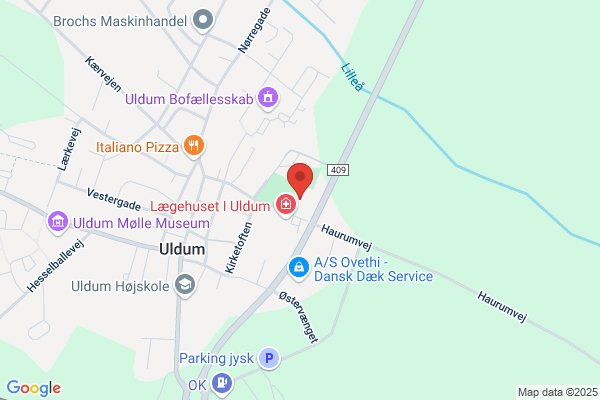 Uldum Og Langskov Sogne