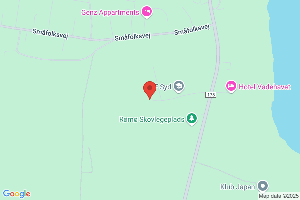 Genbrugspladsen på Rømø