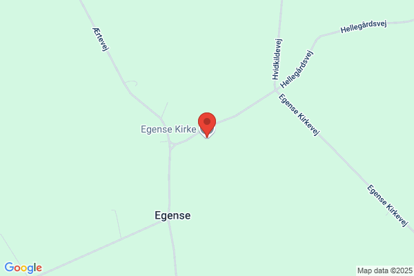 Egense Kirke Egense Præstegård