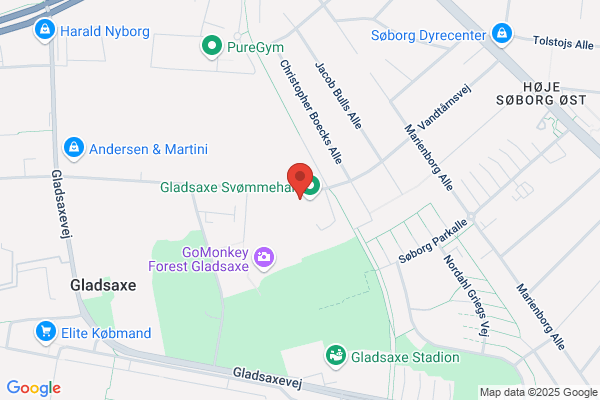 Gladsaxe Sportshal 1 og 2