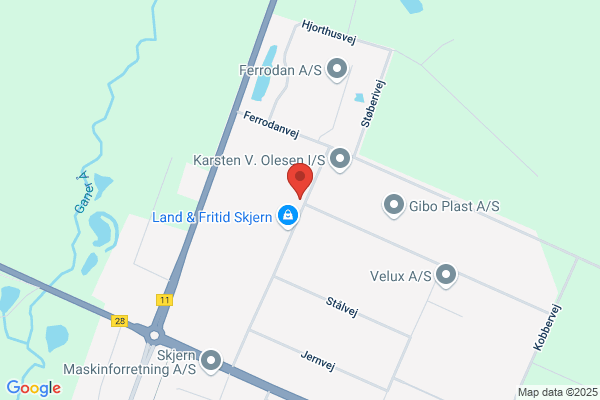 Genbrugsplads for affald i Finderup