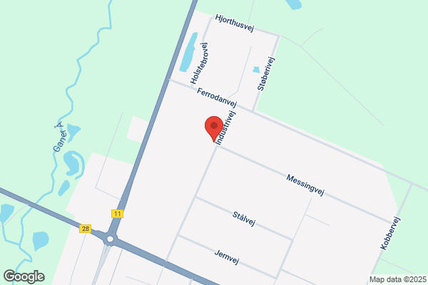 Genbrugsplads for affald i Skjern
