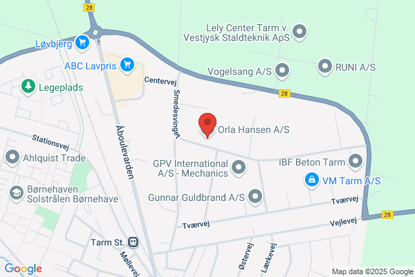 Hansens Maskinfabrik A/S, Orla