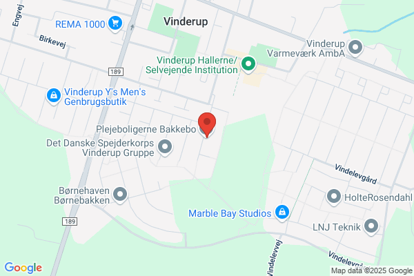 Pensionistcentret Bakkebo, Område Vinderup