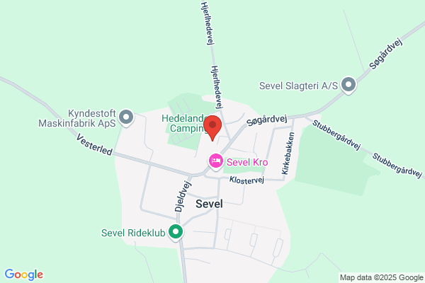 Sevel Alderdomshjem, Område Sevel