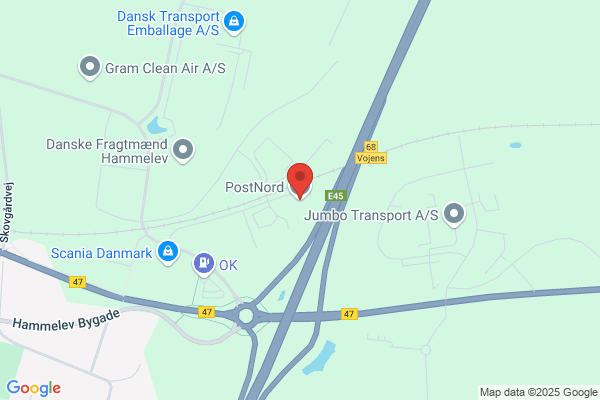 Post Danmark, Over Jerstal Posthus