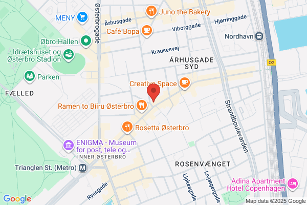 EDC Poul Erik Bech, Østerbro og Nordhavn